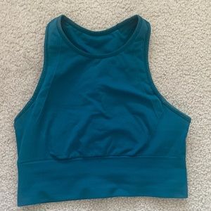 Lululemon teal sports bra size 4